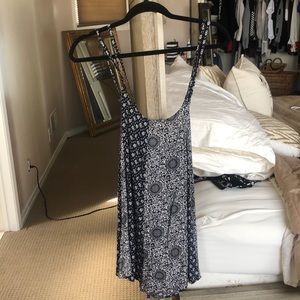 Paisley short jumper criss cross back